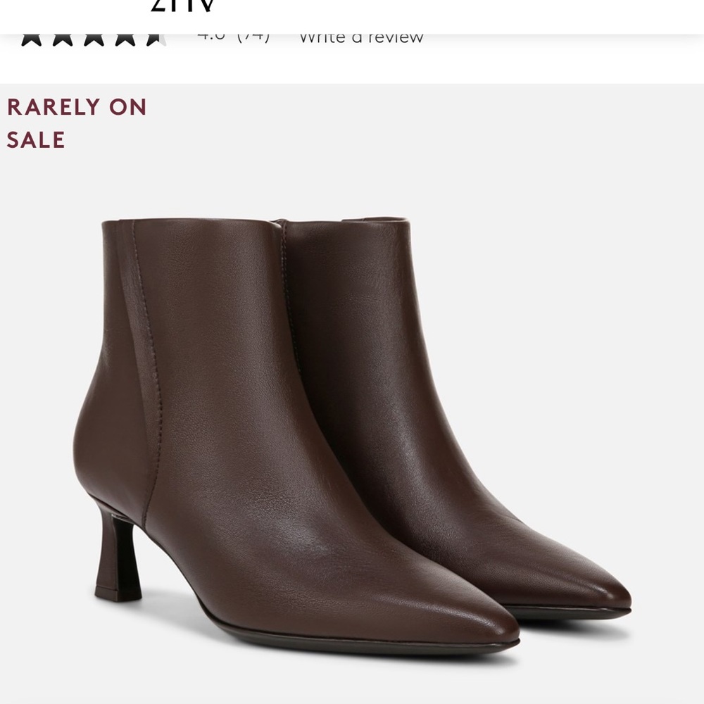 Naturalizer deesha bootie chocolate brown